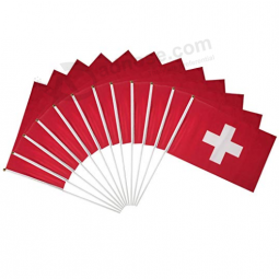 schweizer hand flag schweizer hand welle stick flag Für euro