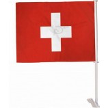 12x18 zwitserland land Autoruit voertuig 12x18 vlag | model FLG