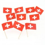 스위스 | 스위스 국기 이쑤시개