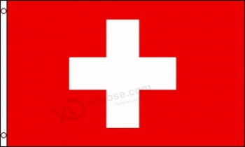mejores banderas suiza 3x5ft bandera polivinílica, multicolor