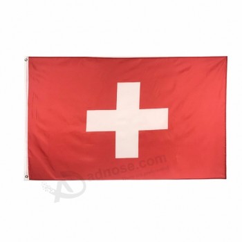 stock al por mayor suecia suiza nacional 90 * 150 cm bandera