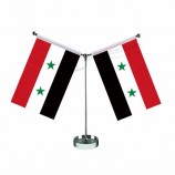 Mini Office Decorative Syrian Table Flag Wholesale