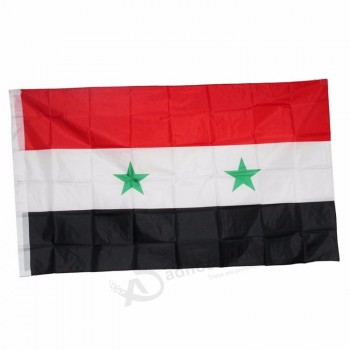 Bannière nationale de l’aigle de la Syrie Bannière du drapeau du pays syrien