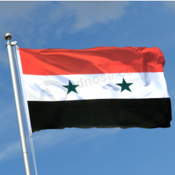 groothandel Syrische nationale vlag banner aangepaste Syrië vlag