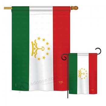 Tagikistan bandiere del mondo nazionalità impressioni decorativo verticale casa 28 