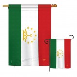 Tajikistan Flags of The World Nationality Impressions Decorative Vertical House 28