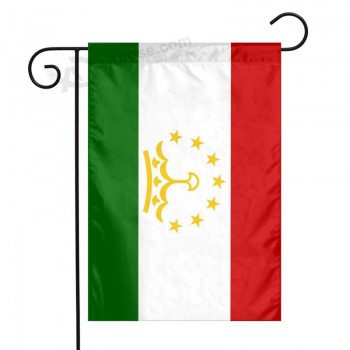 Bandera de Tayikistán jardín bandera casa bandera para fiesta patio hogar decoración al aire libre