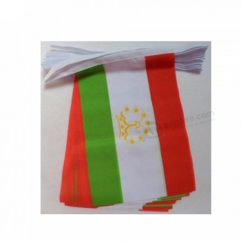 斯托特国旗促销产品塔吉克斯坦国家彩旗国旗串国旗