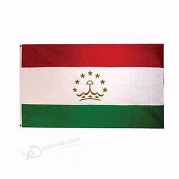 Chinese vlag fabriek direct verkoop Tadzjikistan land vlag met goedkopere prijs