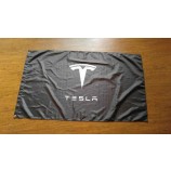 Autorennen Flagge Banner für Tesla Racing Flagge 3x5 FT
