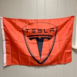 fabrikanten custom high-end tesla vlag met goedkope prijs