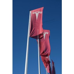 Factory direct custom cheap price tesla flag with any size