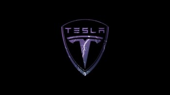 汽车标志新型特斯拉汽车赛车标志聚酯扣眼的标志
