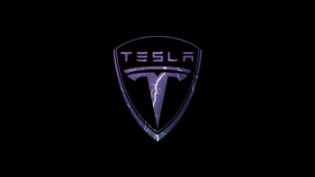 Autofahne Neue Tesla-Motoren Autorennenfahne Fahne aus Polyesterknopflöchern