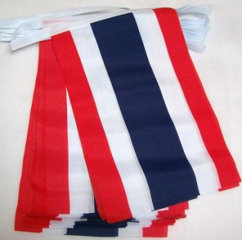 Approvisionnement d’usine Thaïlande pays suspendu Bunting flag pour l’intérieur