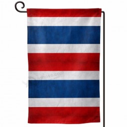 poliéster bajo precio tailandia jardín nacional bandera personalizada