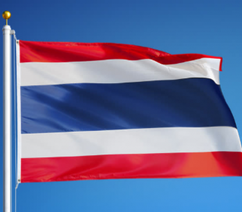 bandeiras nacionais tailandesas de poliéster de alta qualidade da Tailândia