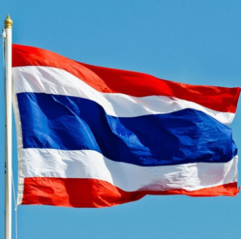 bandeira nacional tailandesa durável 3 * 5 pés bandeira do país da tailândia