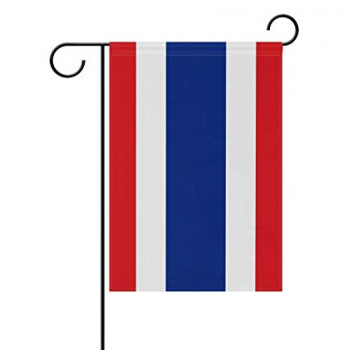 Drapeau de jardin décoratif de la Thaïlande Polyester Yard Drapeaux de la Thaïlande
