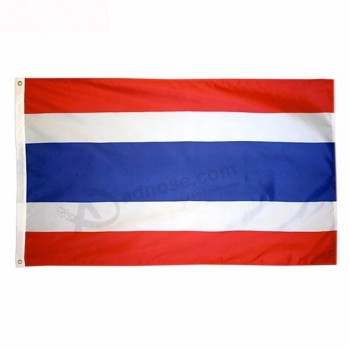 Tailandia bandera poliéster 3x5 pies bandera del país