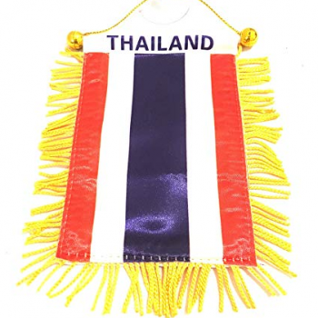 Rétroviseur de voiture Rétroviseur Thaïlande Mini drapeau bannière