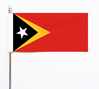 Timor-Leste (Timor oriental) Drapeau de table ultime