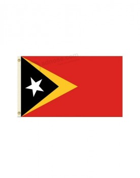 Timor-Leste (Timor oriental) 3x5 Drapeau en polyester