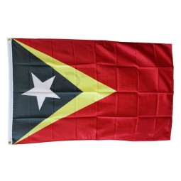 timor est (timor est) - bandiera in poliestere 3'X5 'di alta qualità