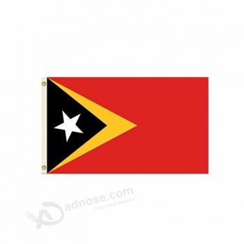aangepaste timor leste nationale land vlag
