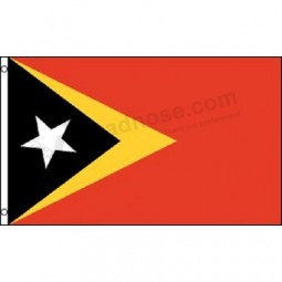 3x5 восточный тимор флаг тимор-лешти страна баннер республика вымпел