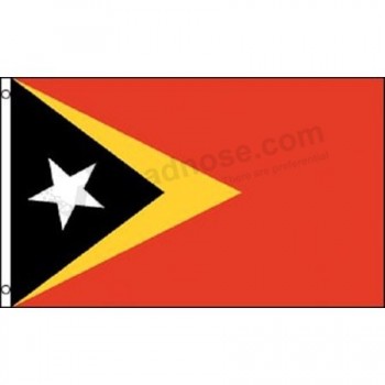 3x5 timor oriental bandera timor-leste país bandera república banderín
