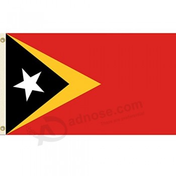 3x5 timor-leste bandeira timor-leste bandeira do país república galhardete