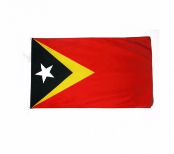 Vente en gros polyester sublimation impression Timor-Leste pays 90x150cm bannière