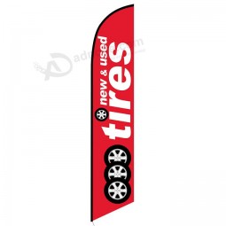 Pneus neufs et d’occasion Drapeau plume avec toutes sortes de tailles