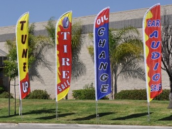 bandera de neumáticos de alta calidad personalizada al por mayor