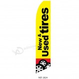Pneus neufs et d’occasion - Drapeau plume avec toutes les tailles