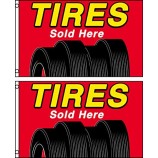 ここで販売されているタイヤ2個の3'X5 'フラグバナーサイン