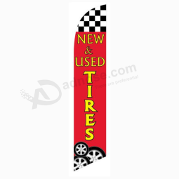 Neue und gebrauchte Reifen swooper 12ft stock feather flag