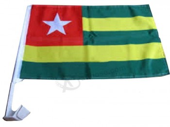 12 in x 18 in togo country Vlag van autovoertuig voor thuis en optochten, officieel feest, alle weersomstandigheden binnenshuis buitenshuis