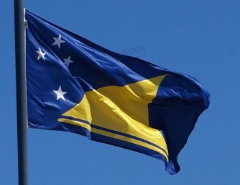 bandera de tokelau de alta calidad personalizada al por mayor