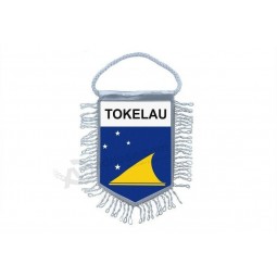 Mini Banner Flagge Wimpel Fensterspiegel Autos Land Banner Tokelau Neuseeland