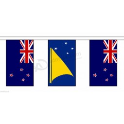 뉴질랜드 토켈 라우 & 뉴질랜드 폴리 에스터 깃발 깃발 천-56m와 20m