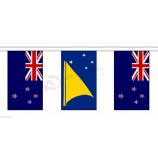 ニュージーランドトケラウ諸島＆ニュージーランドポリエステル旗布-20m、56旗
