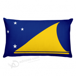 Tokelau Flag Allover Print Rectangular Pillow