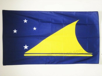 托克劳旗杆为3'x 5'杆-新西兰国旗为90 x 150厘米-横幅3x5英尺