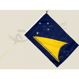 lebendige farbe tokelau handheld flagge für event feier