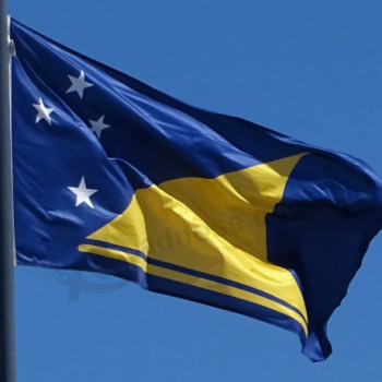 Chine Drapeau de l’île Tokelau personnalisé 3X5ft Fabricants