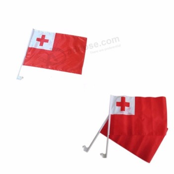 Vente en gros nouveau drapeau de voiture Tonga en polyester d’impression numérique