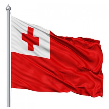 benutzerdefinierte Tonga Flagge mit hoher Qualität