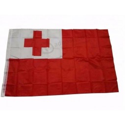 Hete verkoop fabriek direct polyester tonga nationale vlag